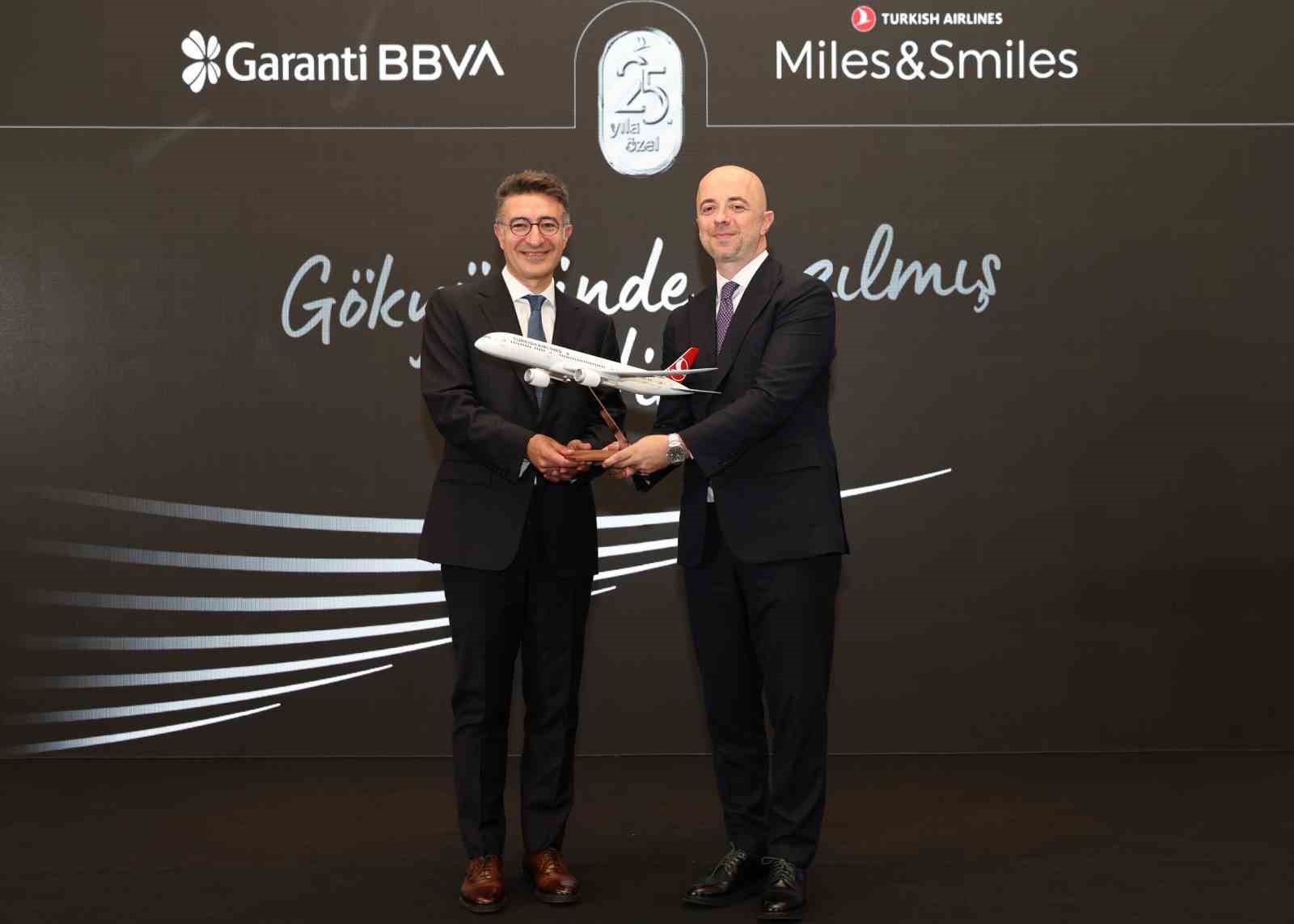 Garanti BBVA ve Türk Hava Yolları’ndan 25 yıllık iş birliğine özel kredi kartı
