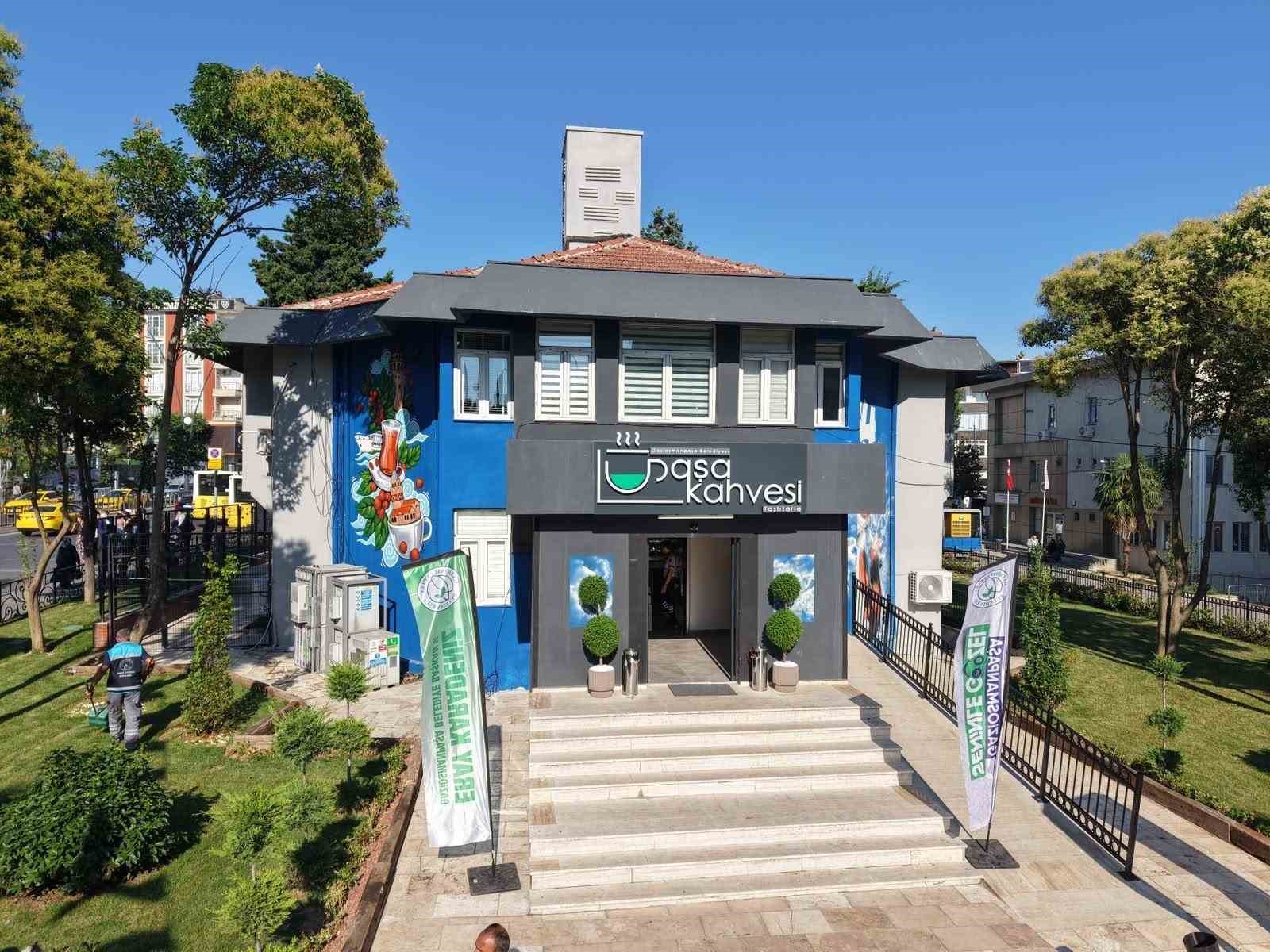 Gaziosmanpaşa’da ’Paşa Kahvesi’nin ilk şubesi hizmete açıldı
