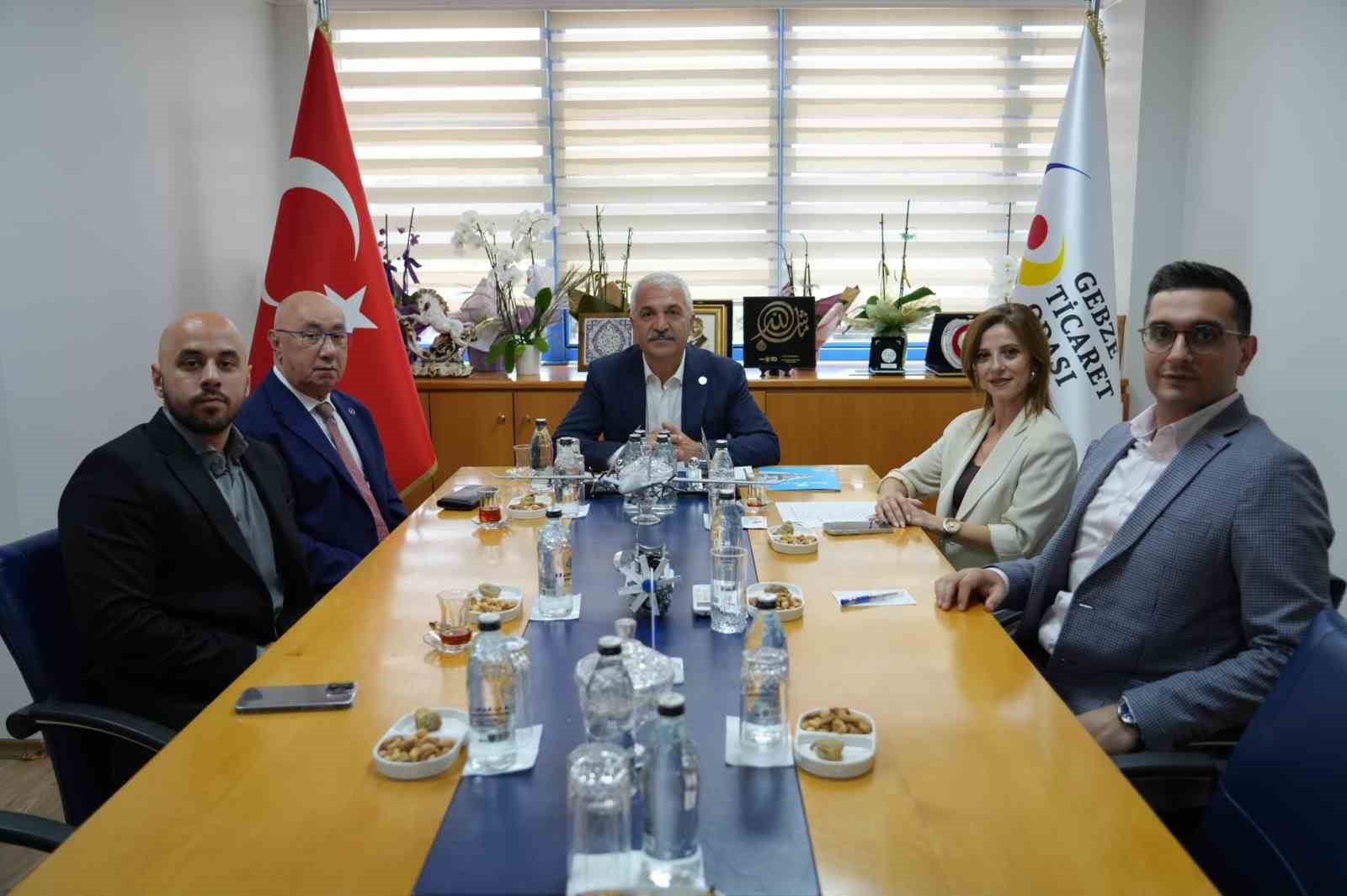 Gebze Ticaret Odasında işbirliği fırsatları değerlendirildi
