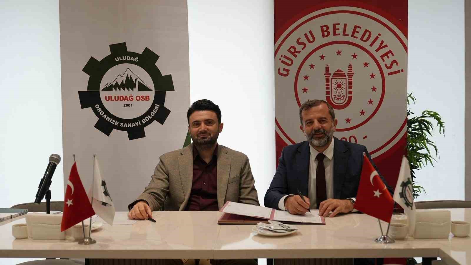 Gürsu Belediyesi ile Uludağ OSB arasında istihdamda iş birliği
