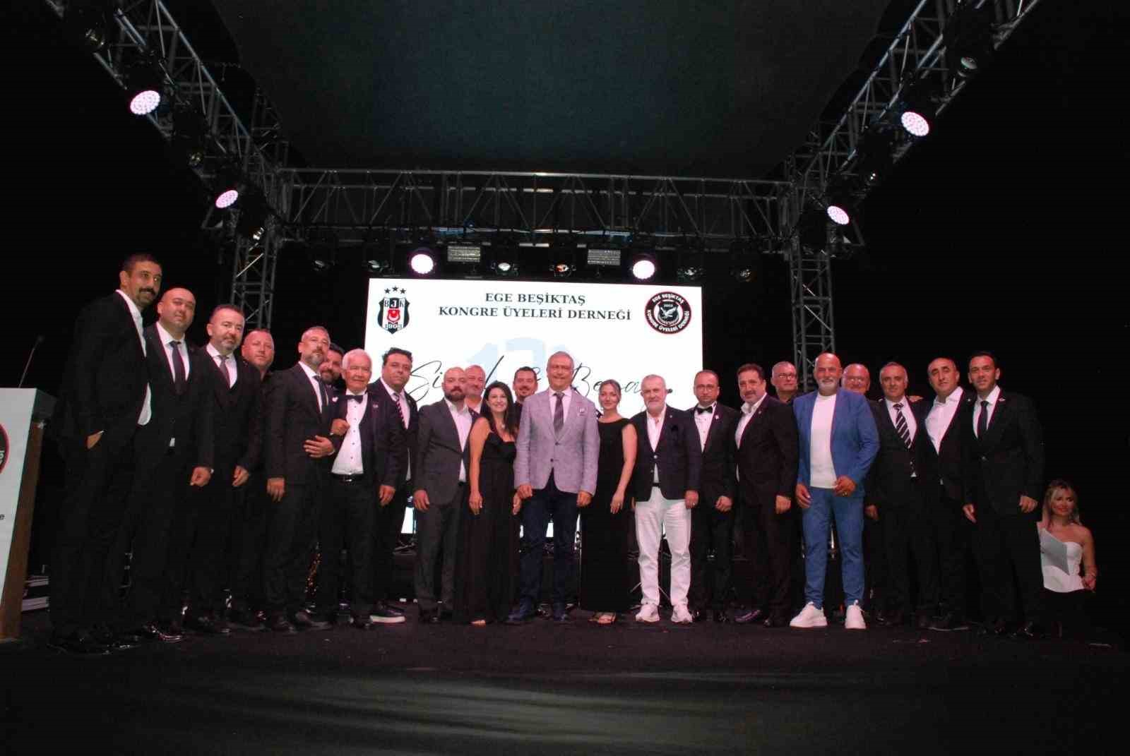 Hakan Daltaban, Ege Beşiktaş Kongre Üyeleri Derneği’nin düzenlediği geceye katıldı
