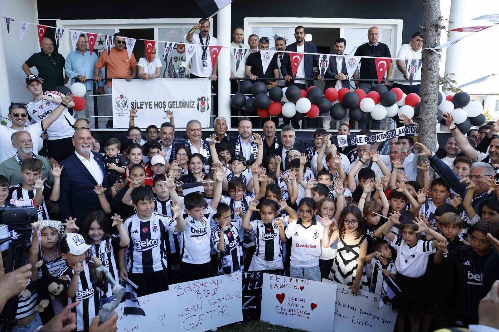 Hakan Daltaban, Şileli Beşiktaşlılarla buluştu
