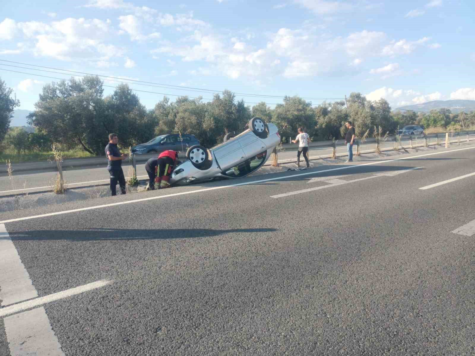 Havran yolunda trafik kazası: 2 yaralı
