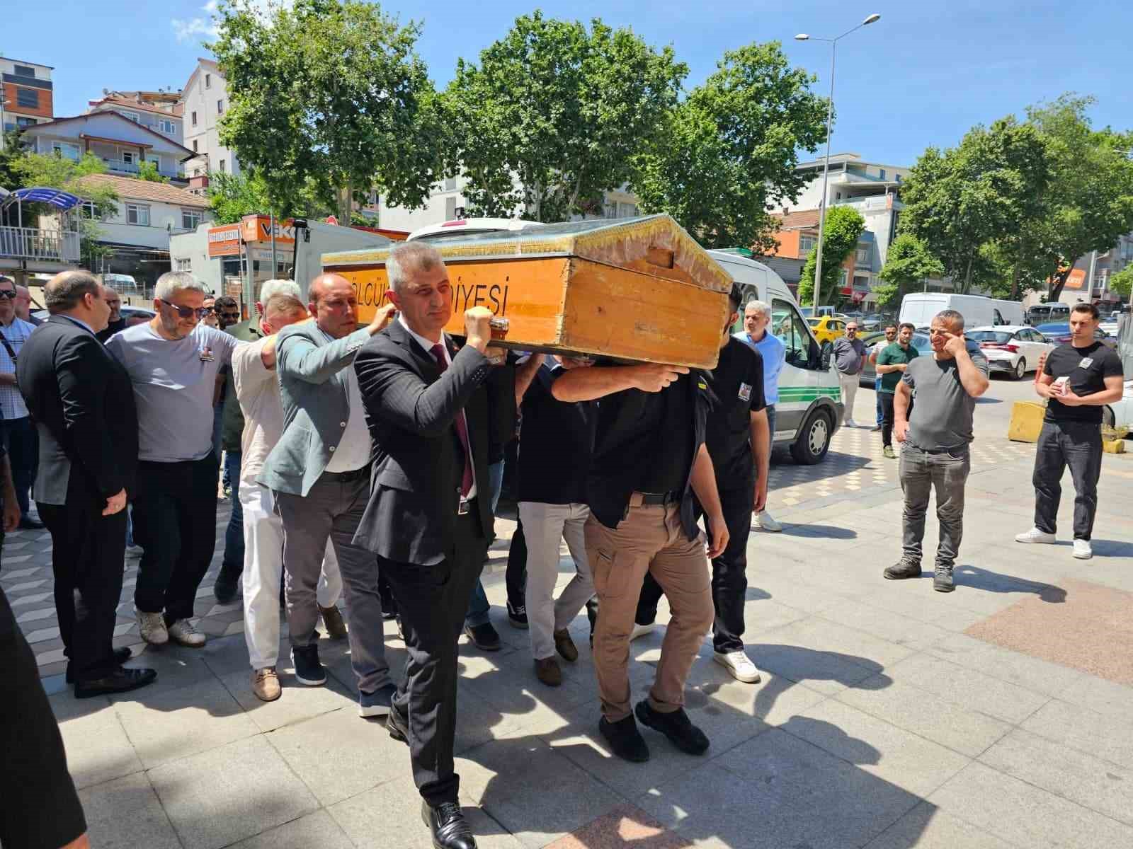 Hayatını kaybeden harita mühendisi son yolculuğuna uğurlandı
