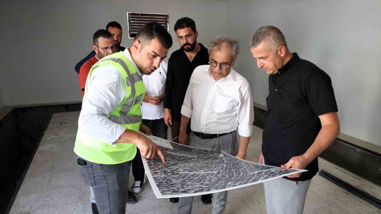 Hayri Baraçlı projeleri yerinde inceledi
