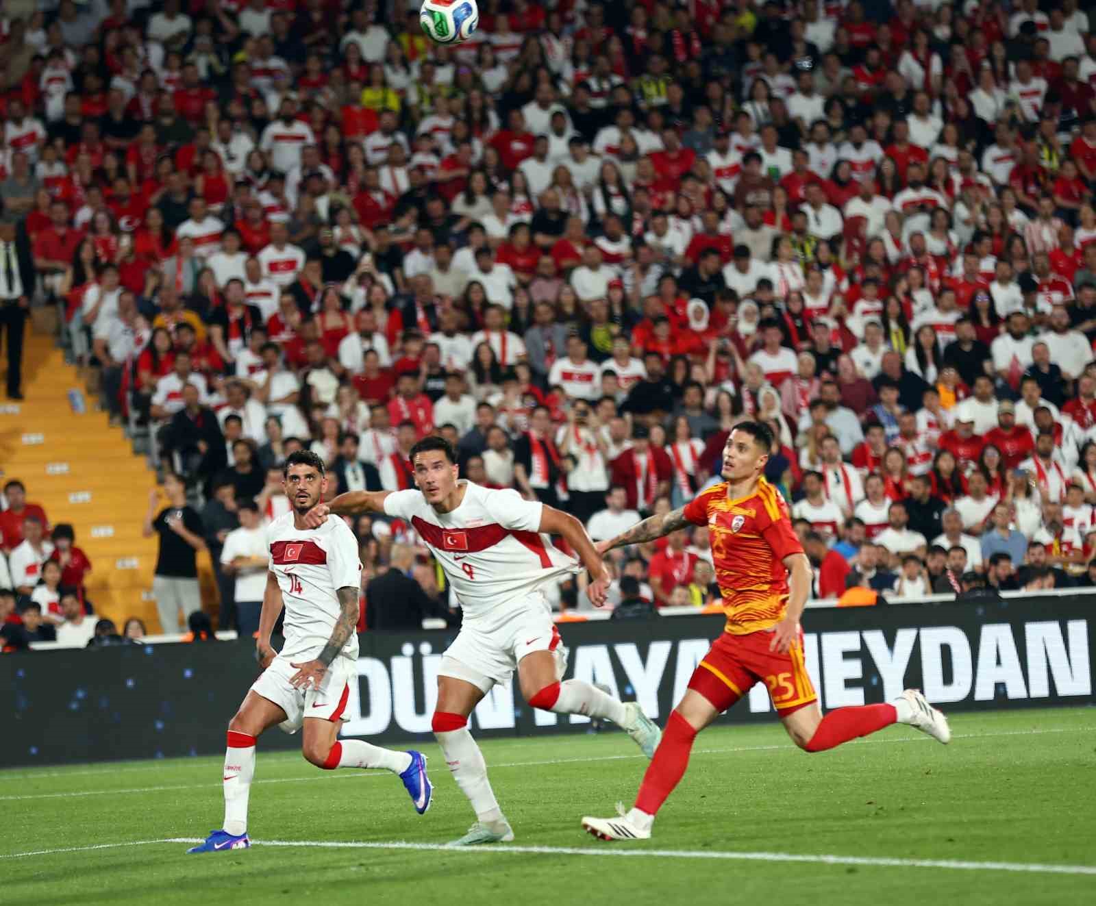 Hazırlık Maçı: Türkiye: 4 - Kuzey Makedonya: 0 (Maç sonucu)

