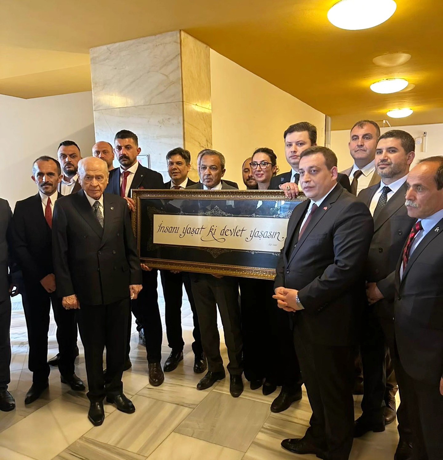 İl Başkanından Bahçeli’ye ziyaret

