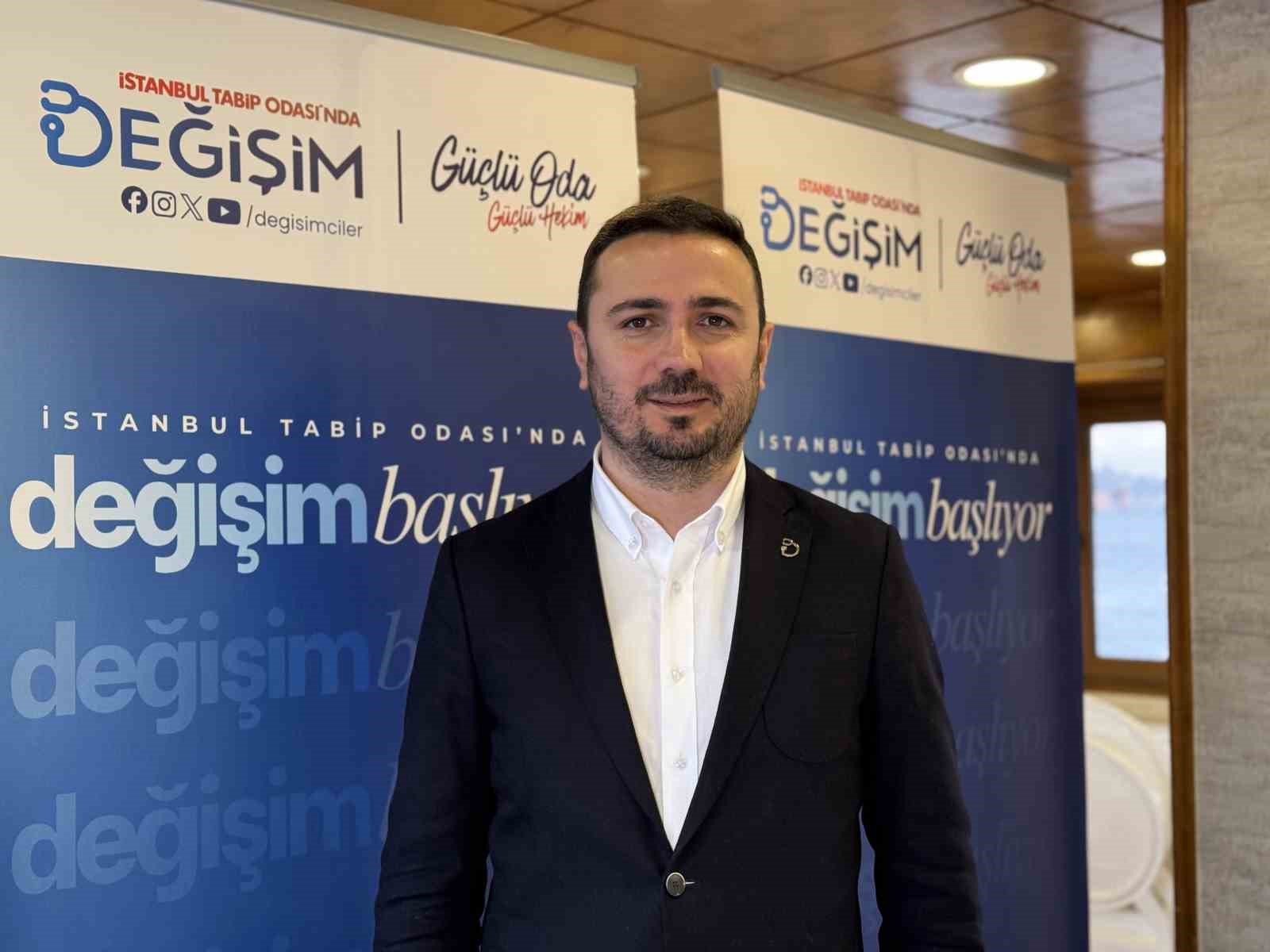 İstanbul Tabip Odası Başkan Adayı Dr. Uzun: "Az konuşacağız çok icraat yapacağız"
