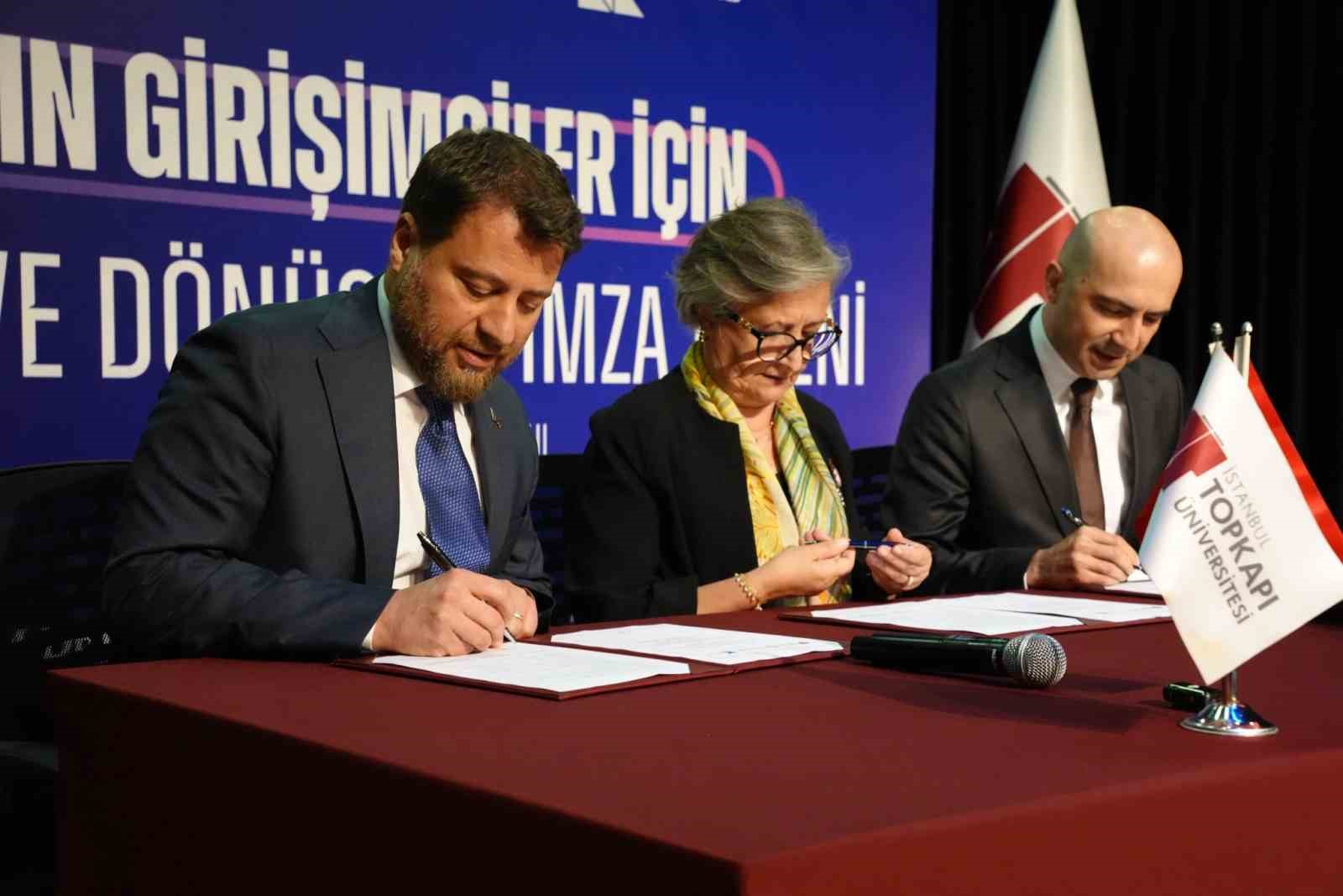 İstanbul Topkapı Üniversitesi, TOGEMDER ve KOSGEB’den kadın girişimcilere destek için iş birliği
