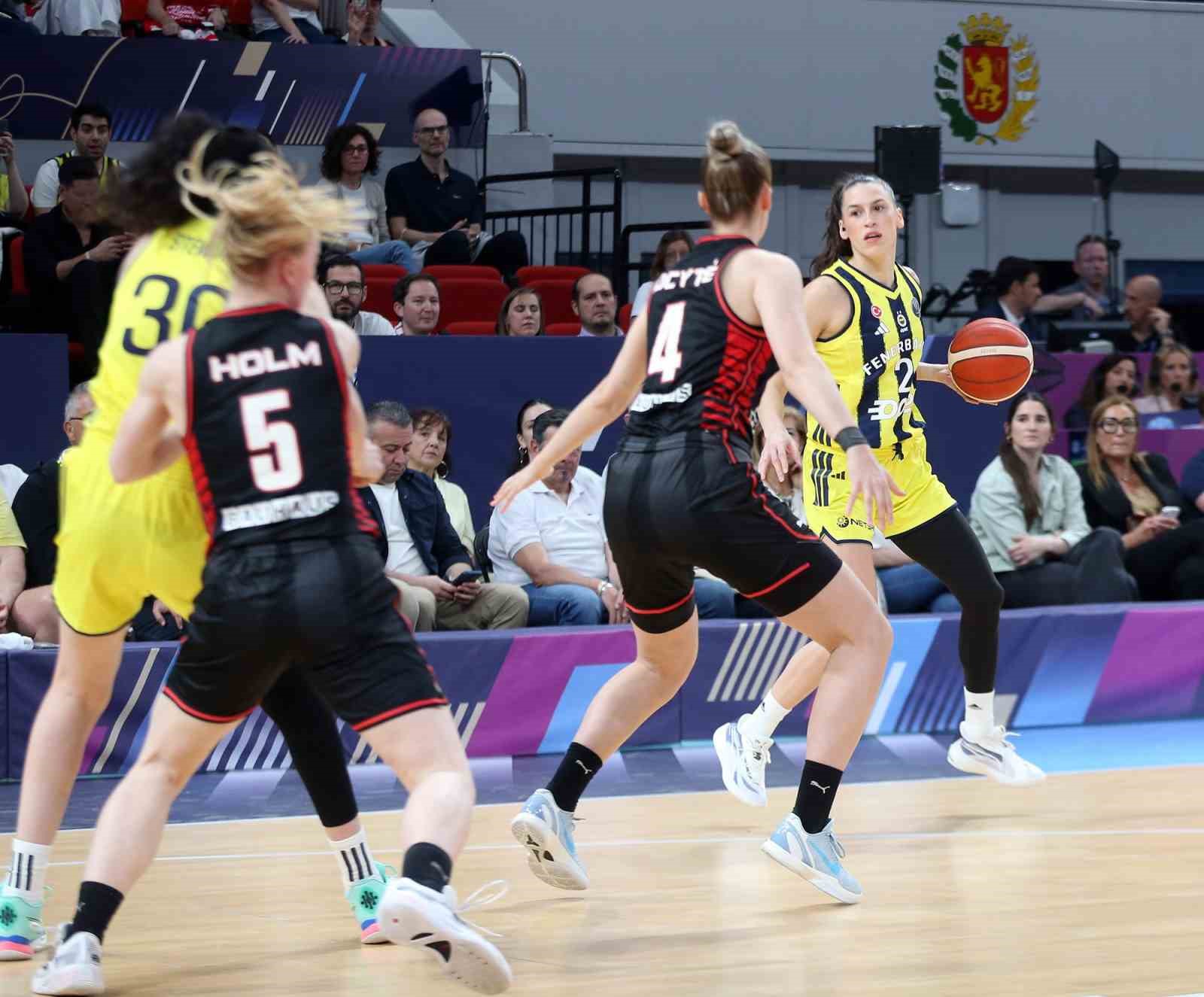 Kadınlar Euroleague’de Fenerbahçe 7. kez finalde

