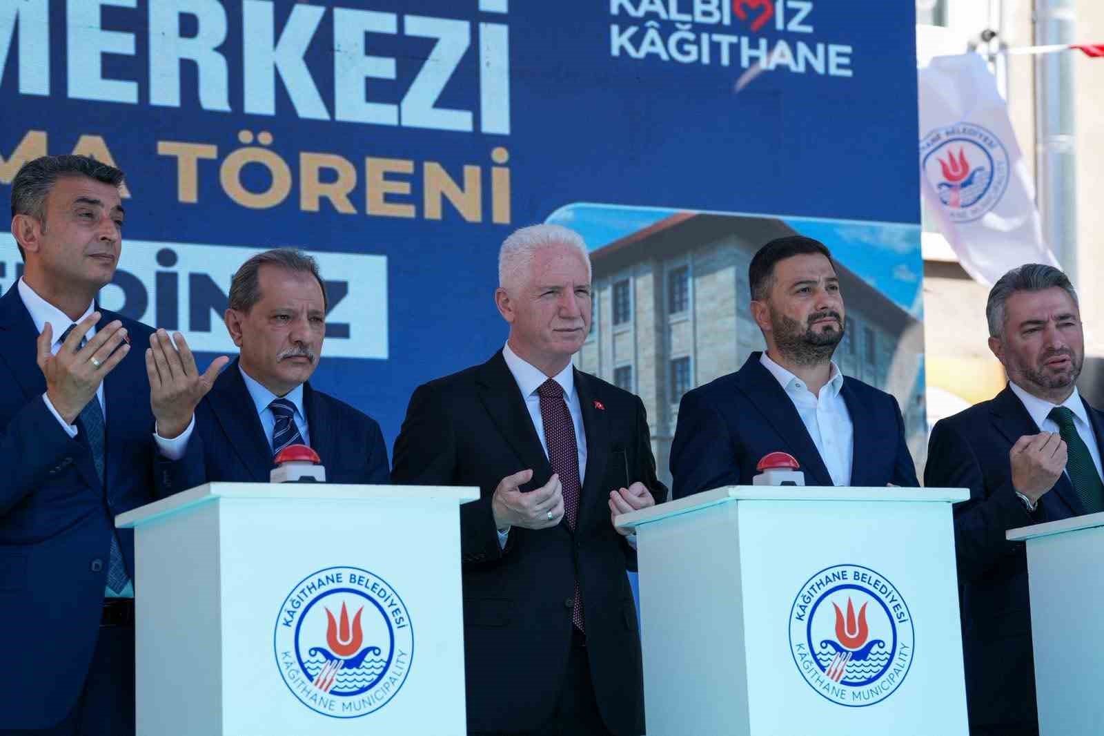 Kağıthane Sultan Selim Polis Merkezi’nin temeli atıldı
