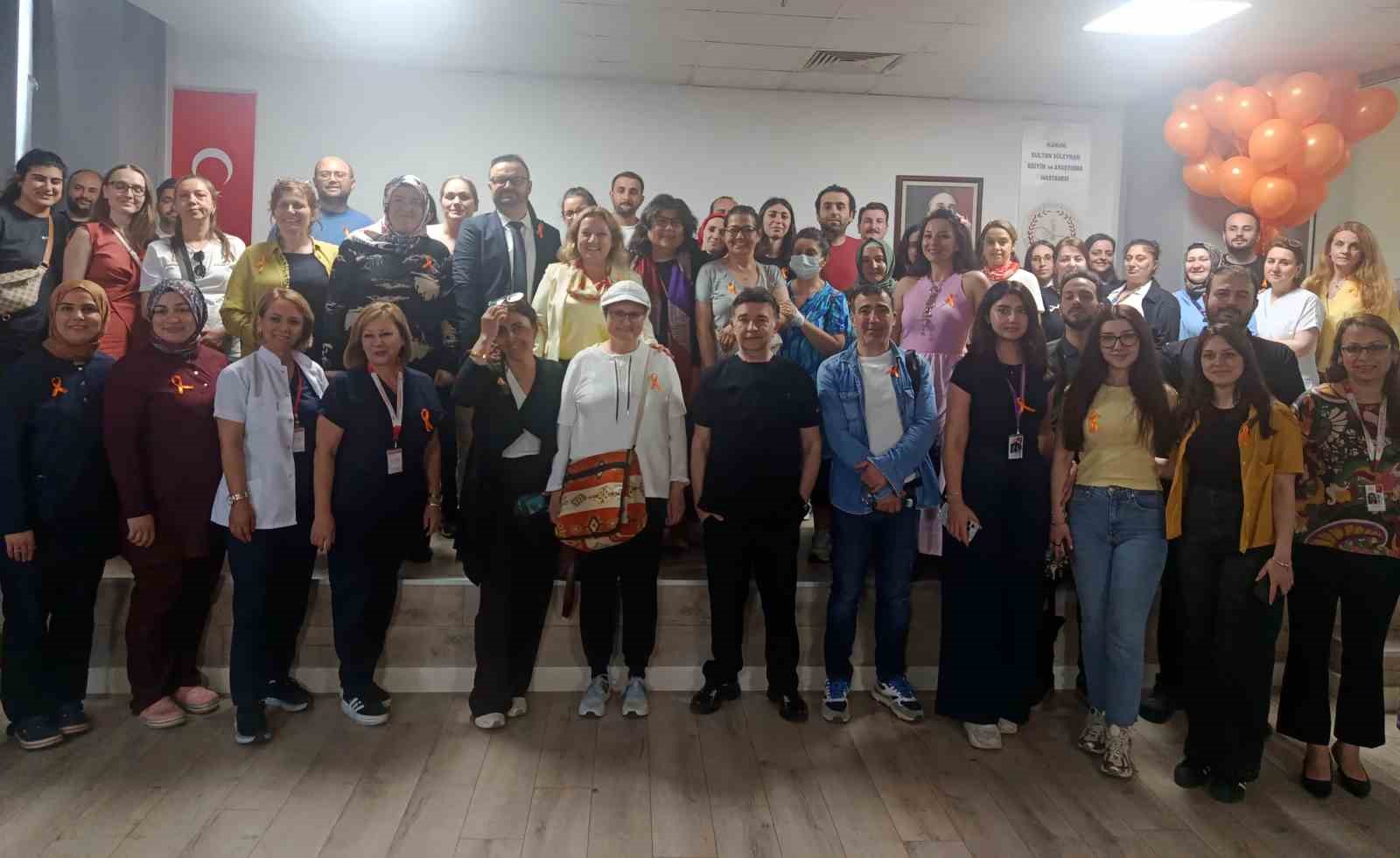 Kanuni Sultan Süleyman Hastanesi’nde MS hastalığına dikkat çeken etkinlik
