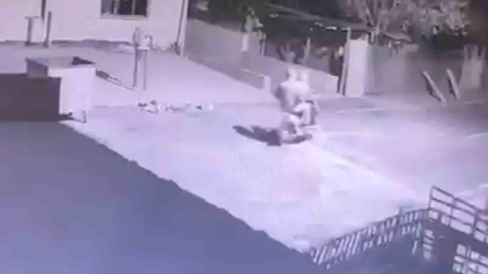Kapaklı’da motosikletli hırsızlar inşaattan kablo çaldı
