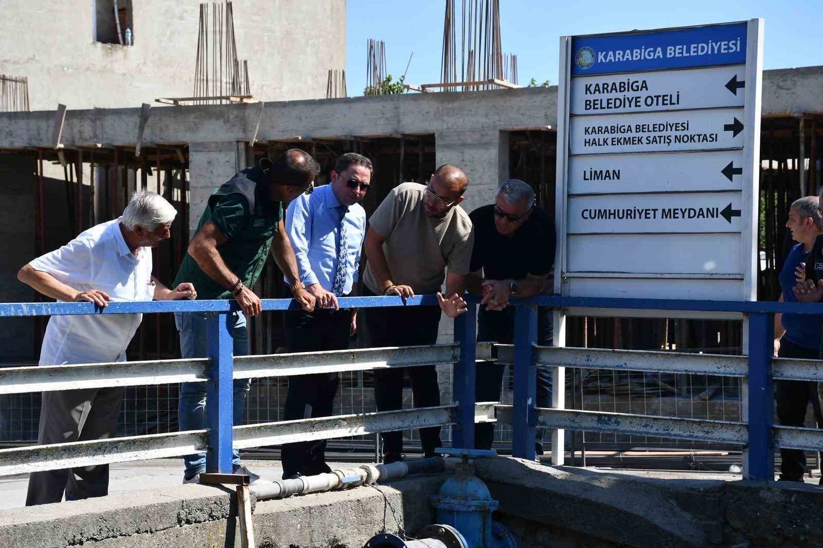 Karabiga’da köprüler yenileniyor
