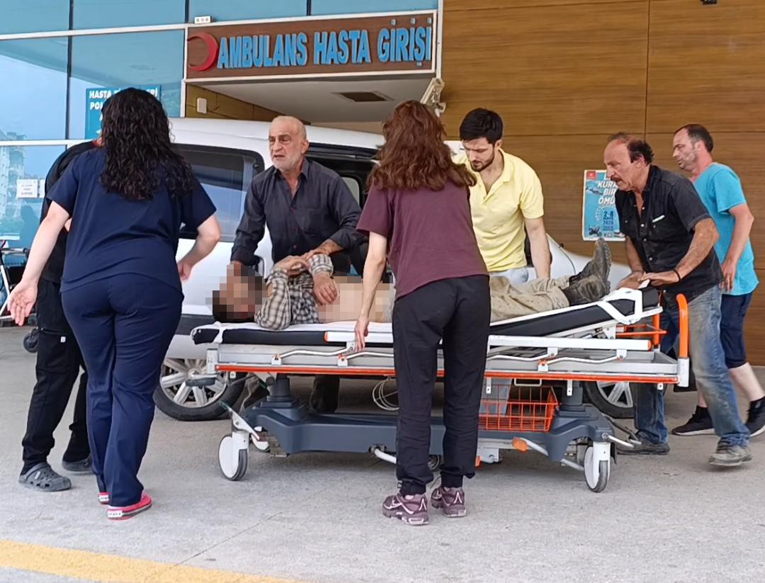 Kayalıklardan düşen imam ağır yaralandı
