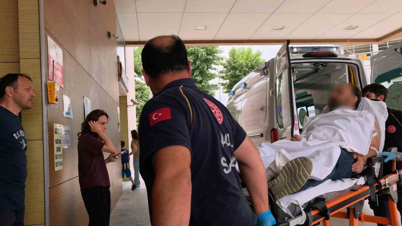 Kayınbiraderi tarafından bıçaklanan kişi ağır yaralandı

