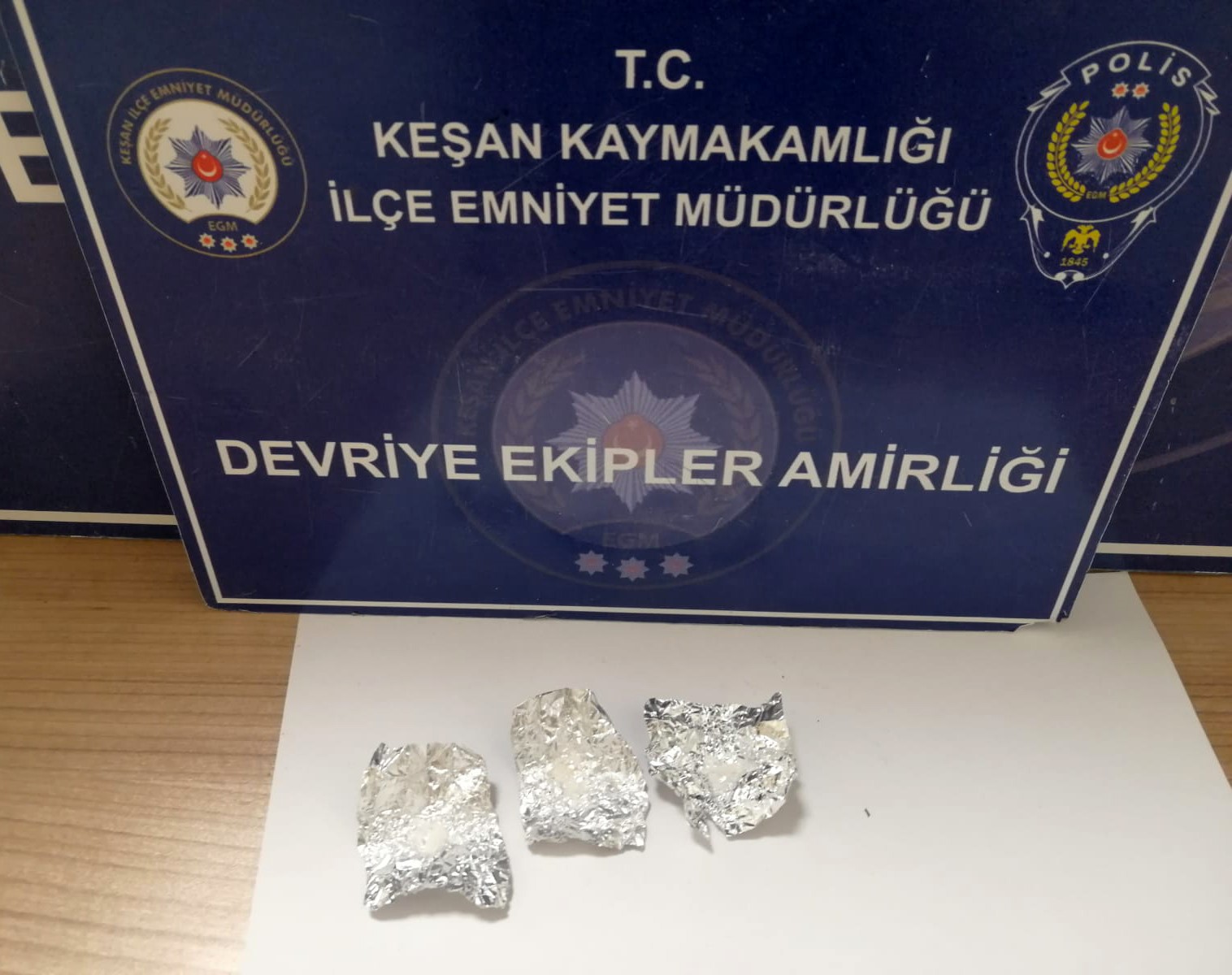 Keşan’da polisin üst araması yaptığı şüpheliden uyuşturucu ele geçirildi
