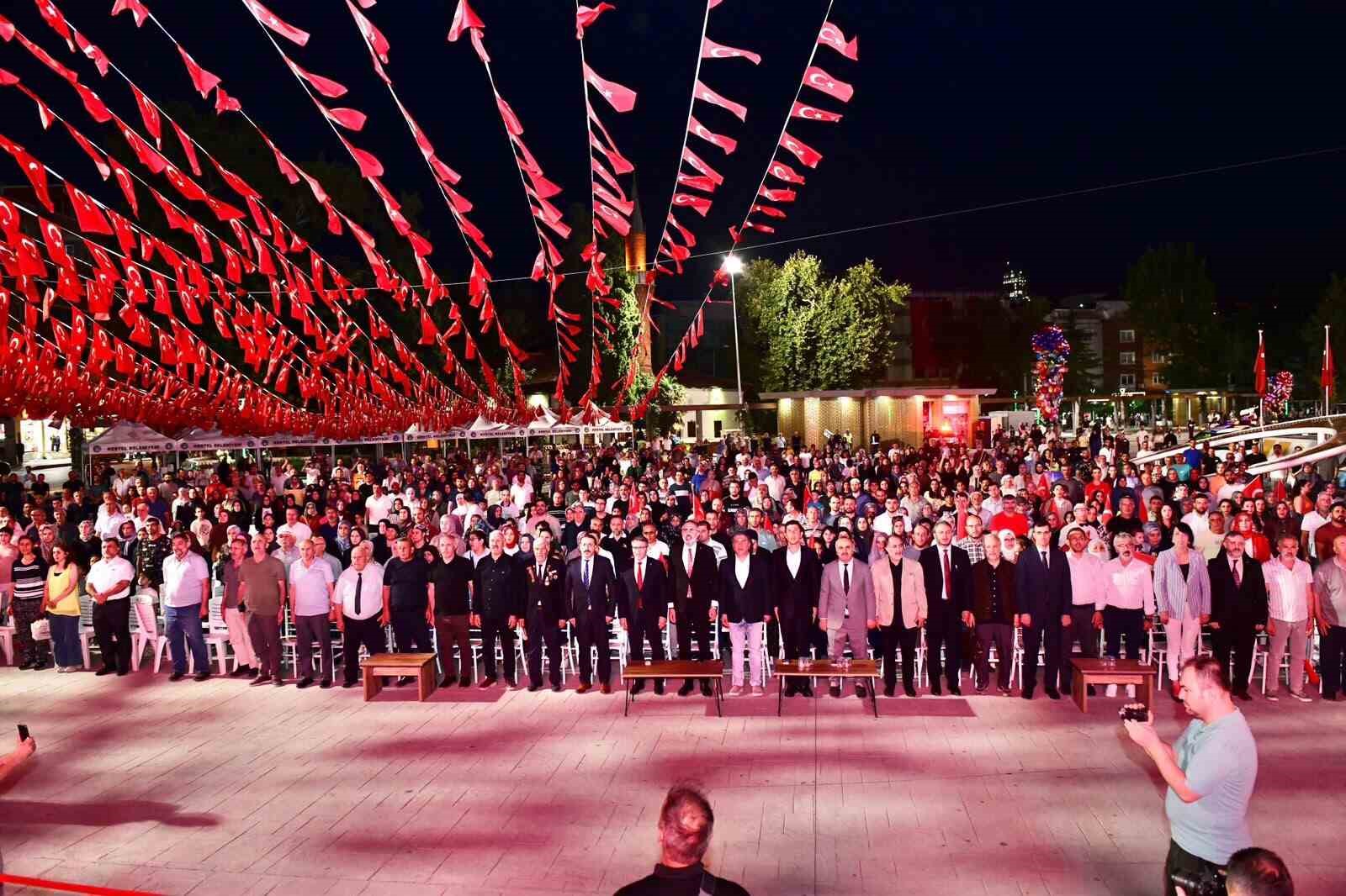 Kestel belediyesi, 15 Temmuz ruhunu meydan Kestel’de yaşattı
