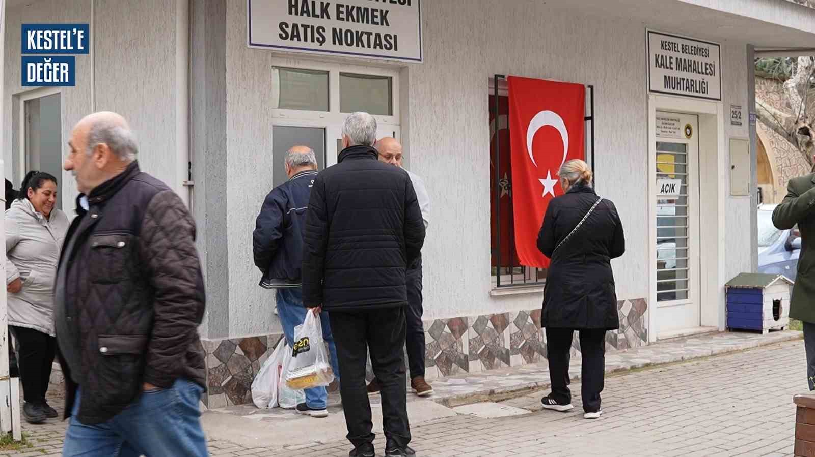 Kestel Belediyesi’nden ücretsiz ekmek desteği
