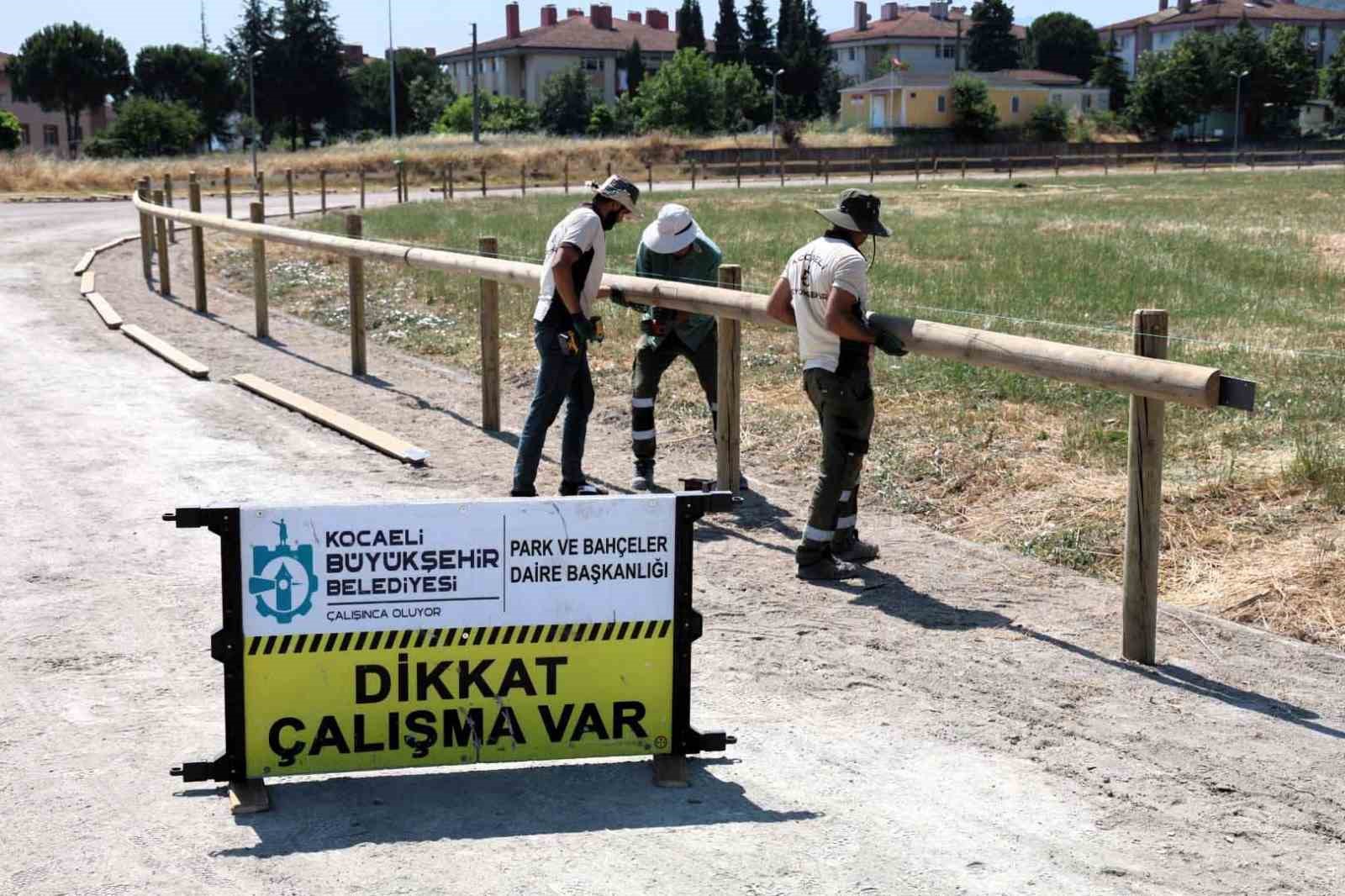 Kocaeli’de Gölcük Rahvan At Tesisi yarışlar öncesi bakıma alındı
