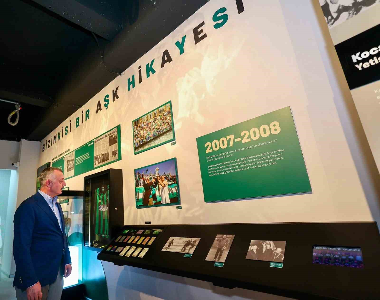 Kocaelispor’un tarihi bu müzede yaşayacak
