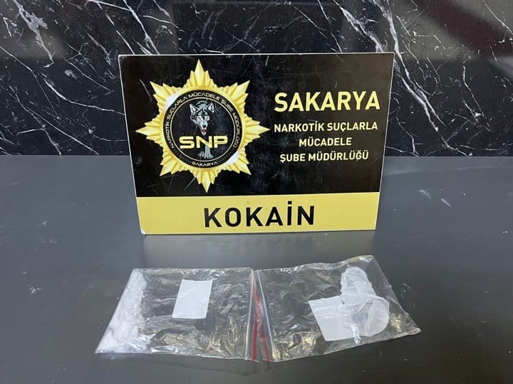 Kokainle yakalanan şüpheli tutuklandı
