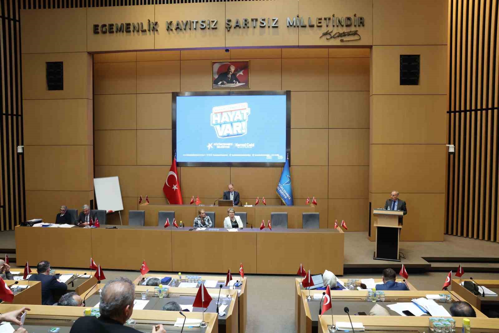 Küçükçekmece Belediyesi 2025 Faaliyet Raporu, oy çokluğuyla kabul edildi
