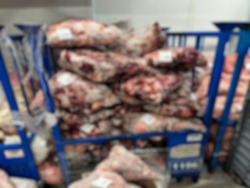 Lüleburgaz’da uygunsuz şartlarda saklanan 4 ton 600 kilo ete el konuldu
