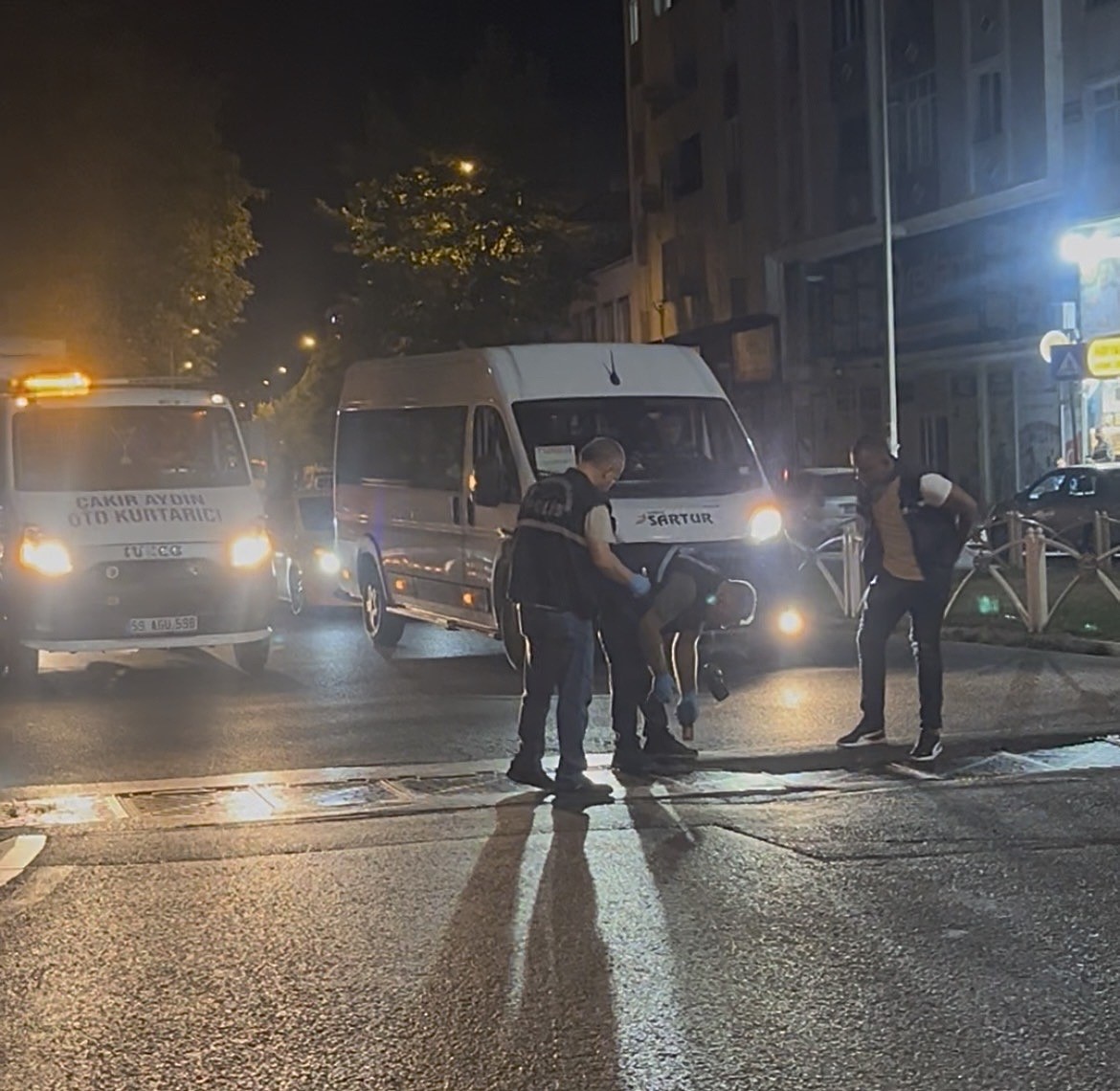 Mazgal çukuruna takılan çocuk ağır yaralandı
