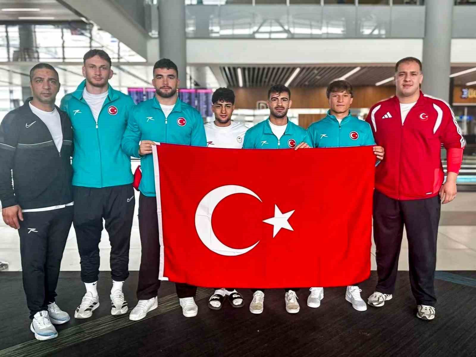 Milli güreşçilerden Brezilya’da 2 altın, 3 gümüş madalya
