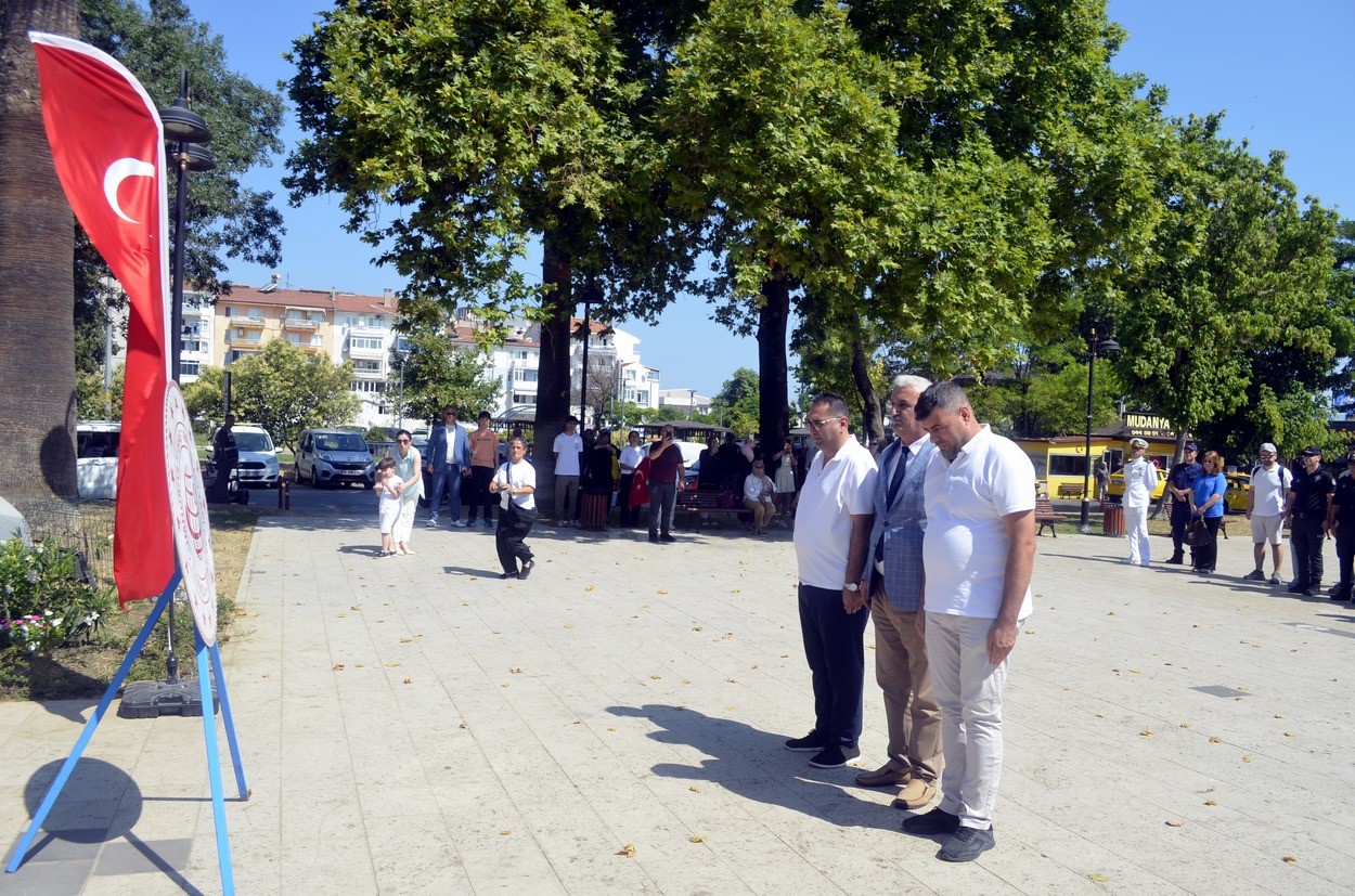 Mudanya’da denizcilik ve kabotaj bayramı teması "Mavi Vatan"dı
