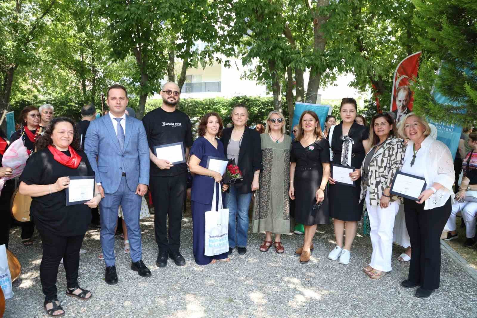 Nilüfer’in olgun gençlerinden yıl sonu sergisi
