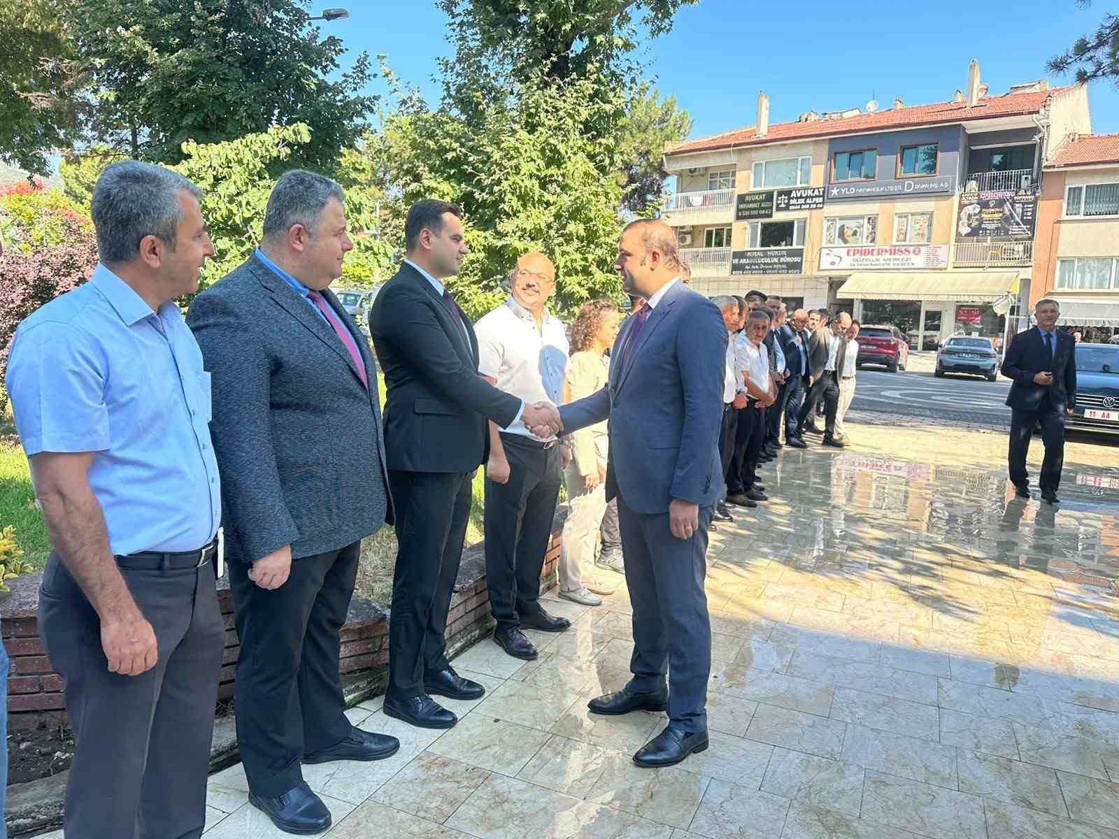 Osmaneli Kaymakamı Tahir Yılmaz görevine başladı
