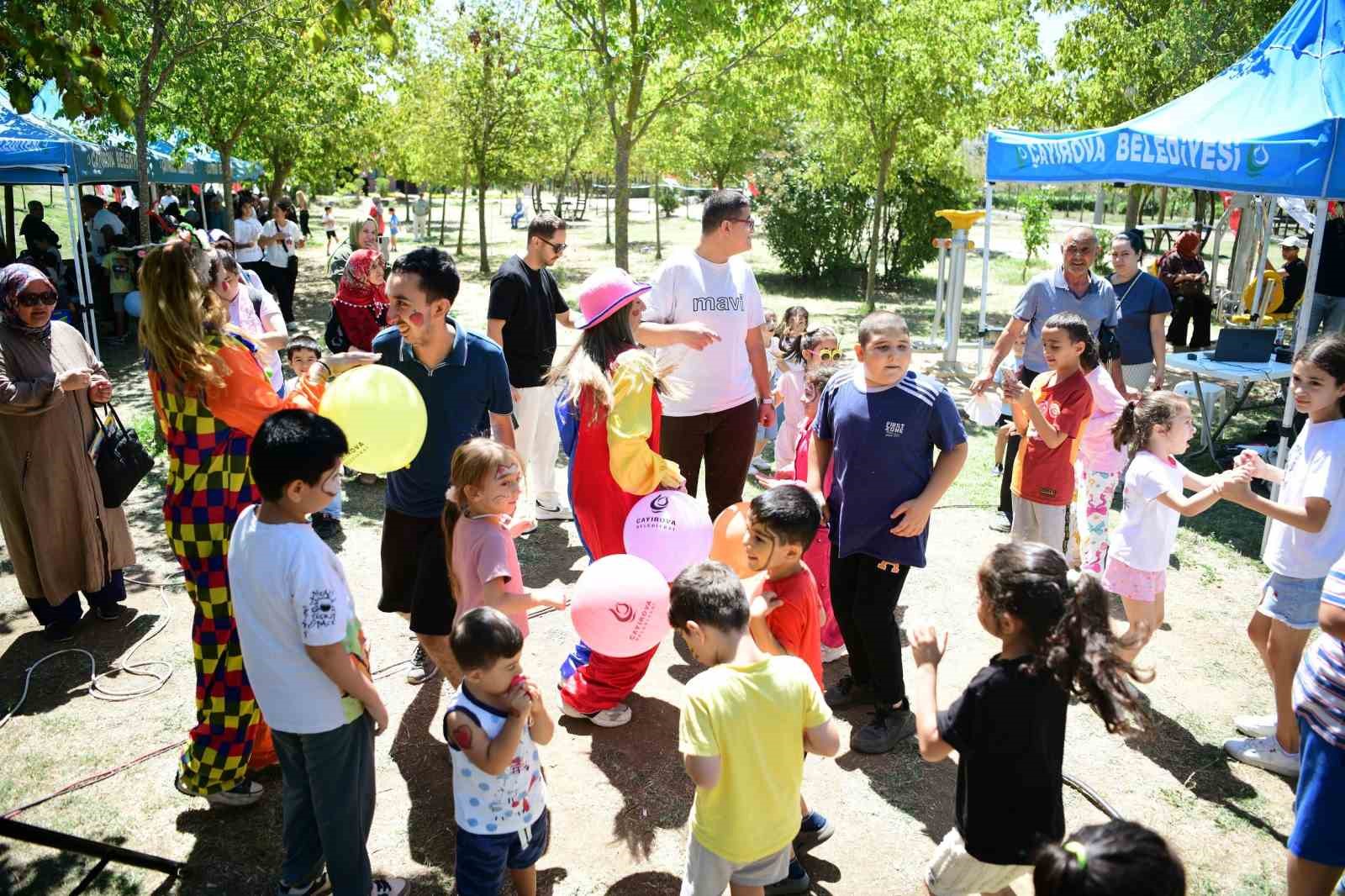 Özel bireyler yaz okulu etkinliklerinde doyasıya eğlendi
