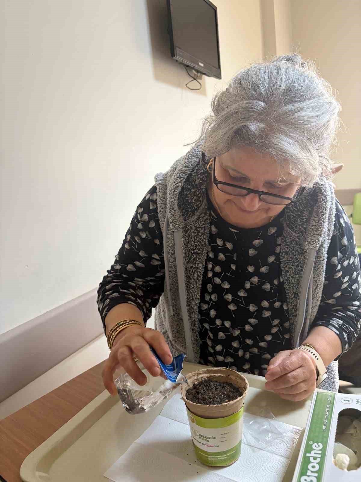 Palyatif servis hastaları geleceğe nefes oldu
