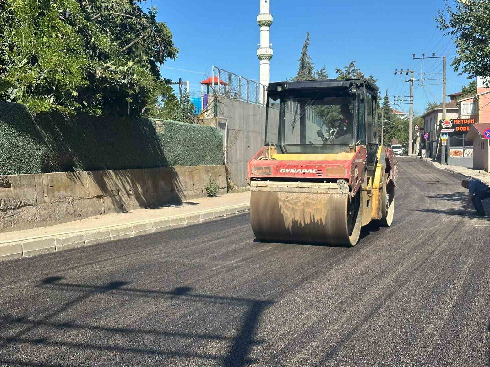 Pelitli Mahallesi Atatürk Caddesi asfaltlandı
