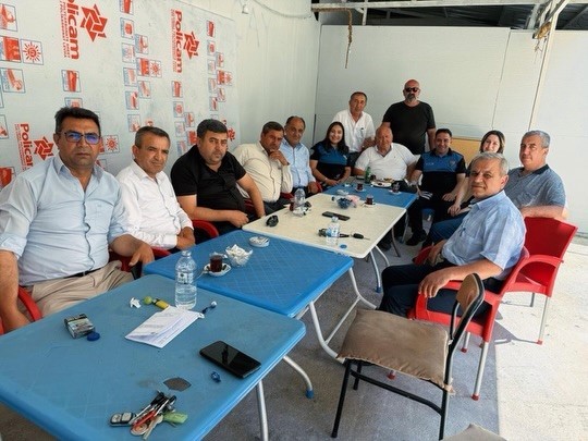 Polis ve muhtarlar güvenlik için bir araya geldi
