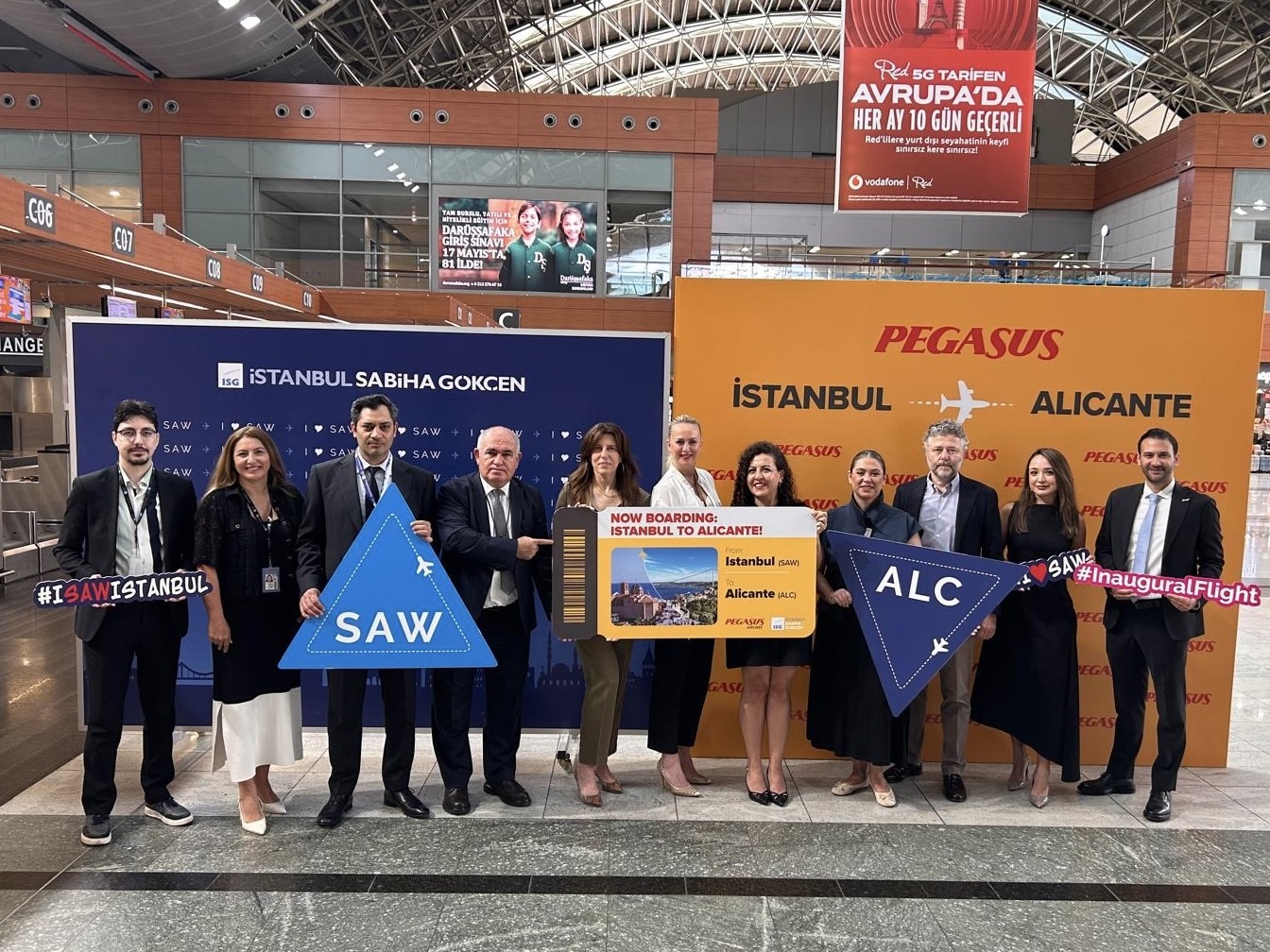 Sabiha Gökçen’in İspanya ağı Alicante ile genişliyor
