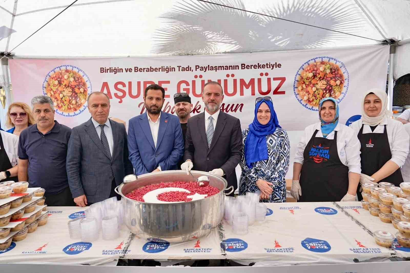 Sancaktepe’de Muharrem ayında aşure bereketi
