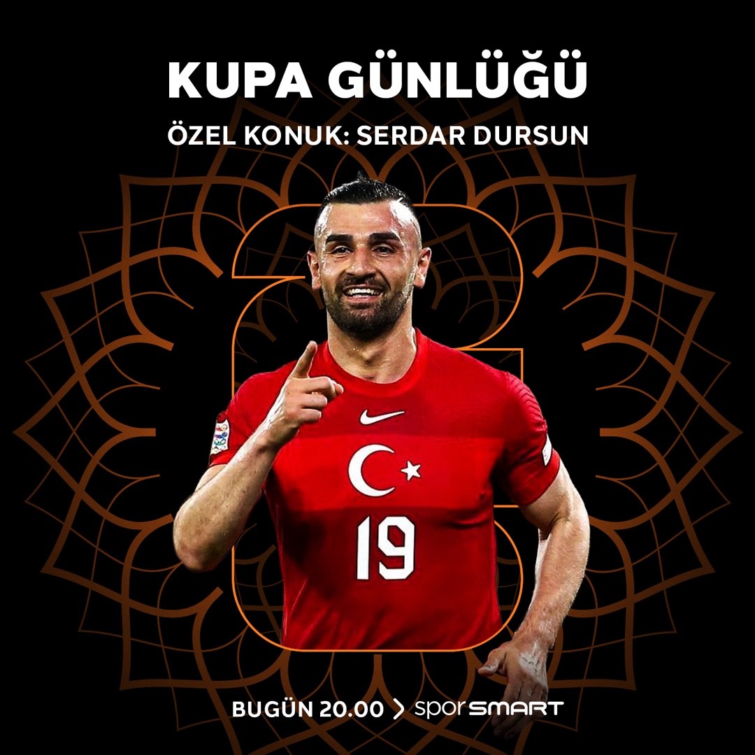 Serdar Dursun, "Kupa Günlüğü"ne konuk oluyor
