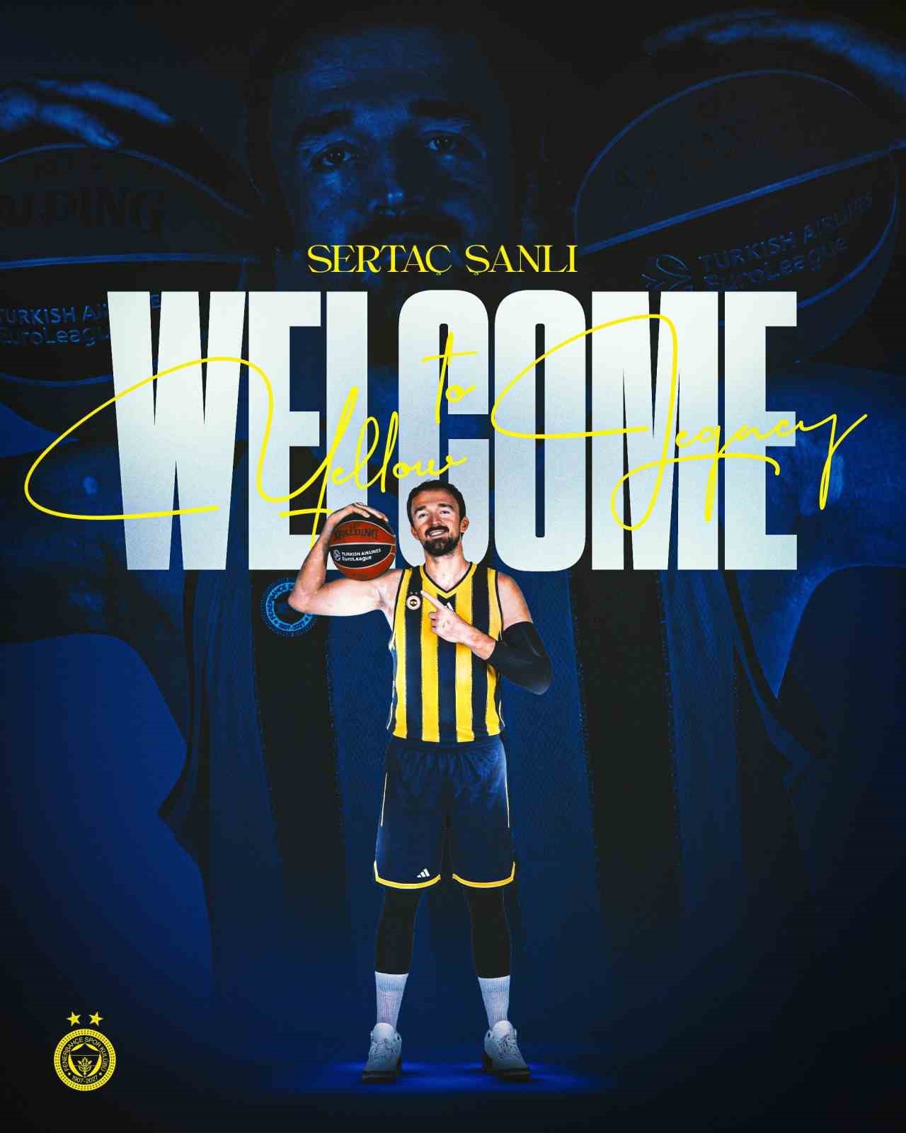 Sertaç Şanlı yeniden Fenerbahçe’de
