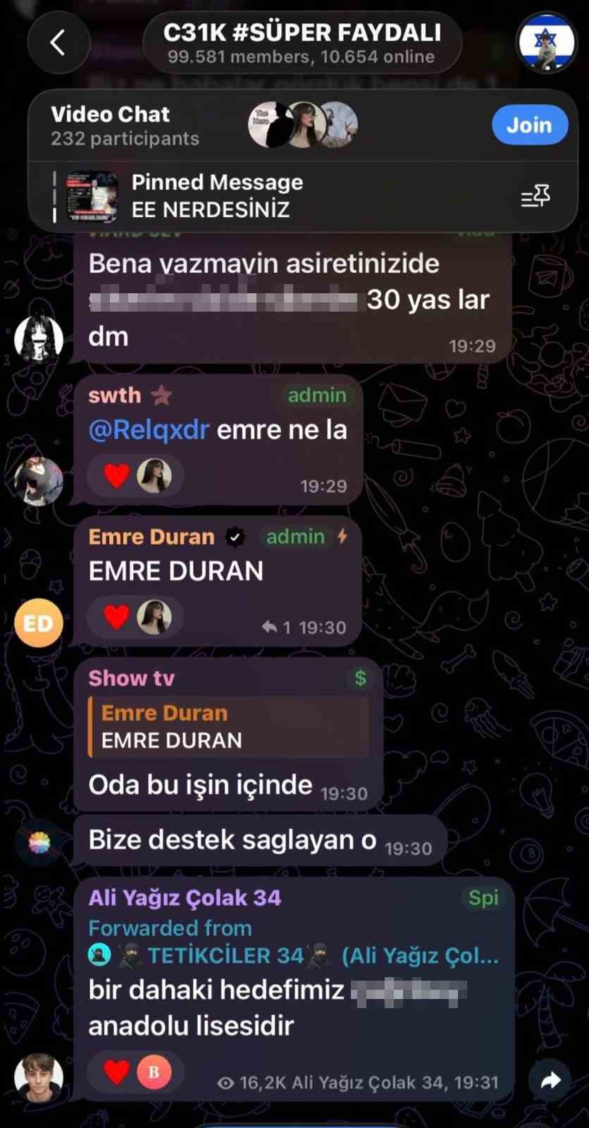 Sosyal medya üzerinden korkunç paylaşımlar
