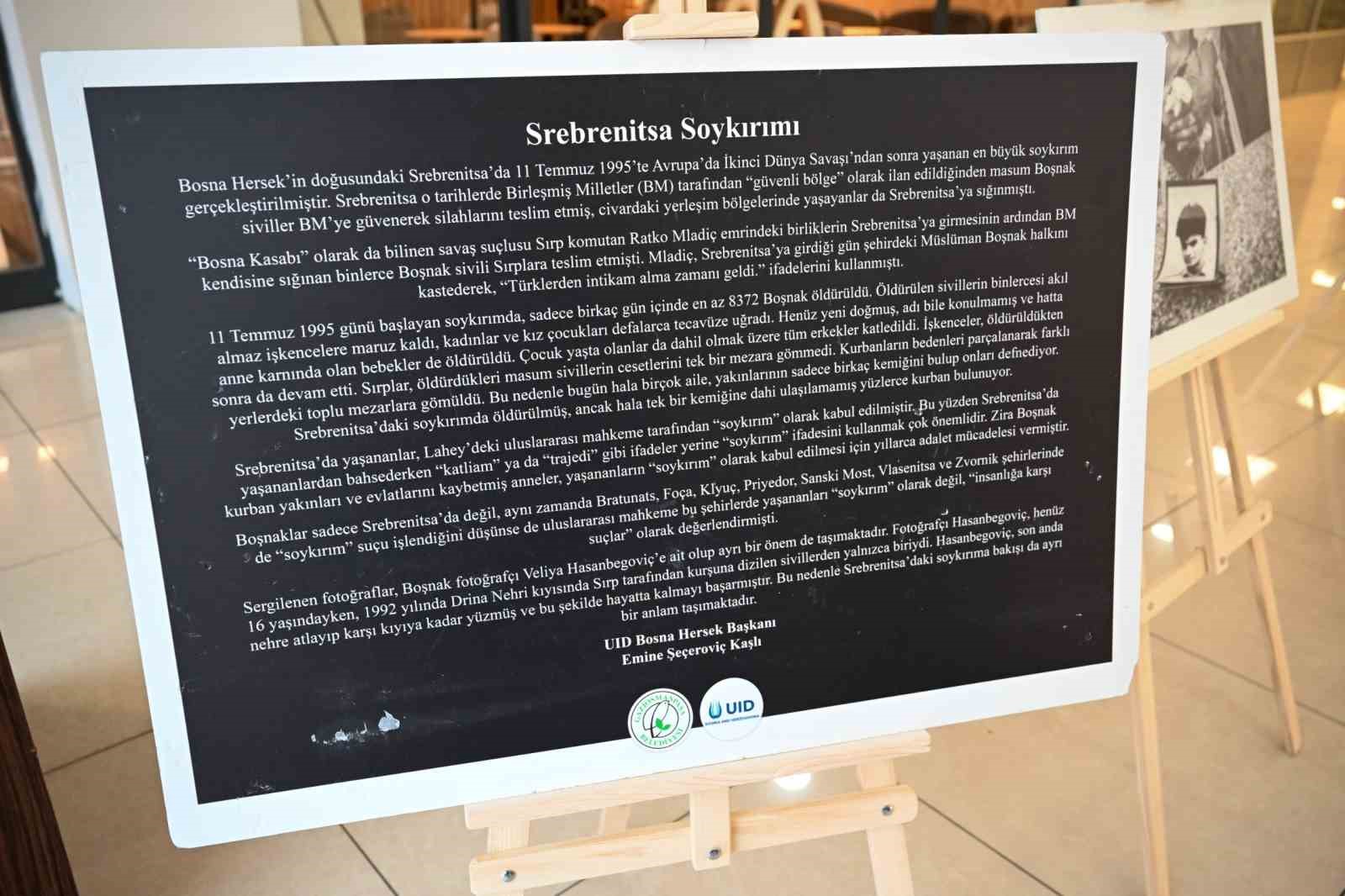 Srebrenitsa Soykırımında hayatını kaybedenler Gaziosmanpaşa’da anıldı
