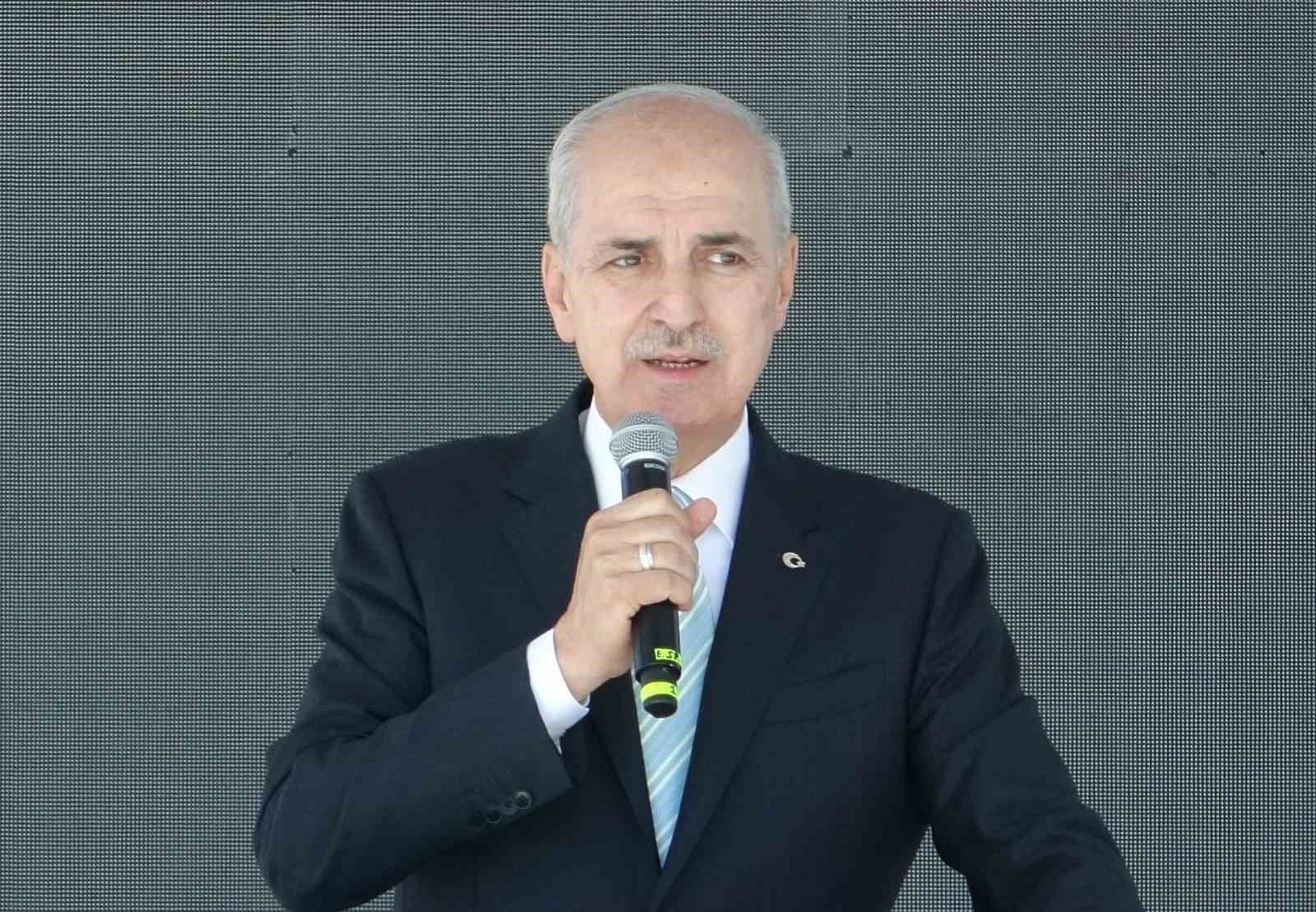 TBMM Başkanı Kurtulmuş: "Bir asır evvel bize hasta adam diyenler bugün kendileri hasta adam haline gelmişler ve Türkiye’den medet umar hale gelmişler"
