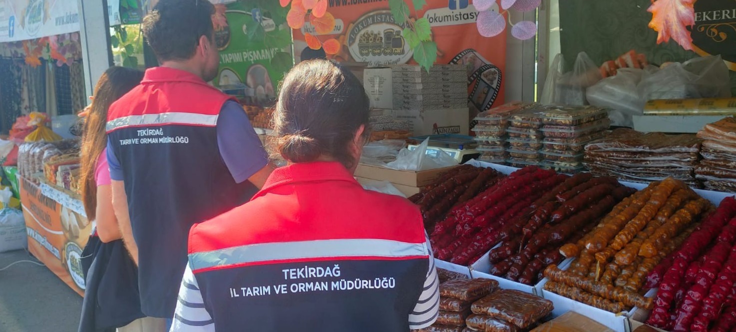 Tekirdağ Kiraz Festivali’nde sıkı gıda denetimi
