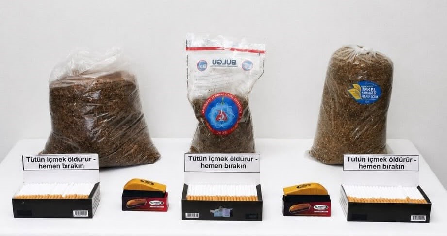 Tekirdağ’da 11 kilogram kaçak tütün ele geçirildi
