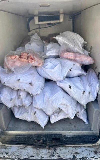 Tekirdağ’da 1,5 ton iç yağ ve 140 kokoreç imha edildi
