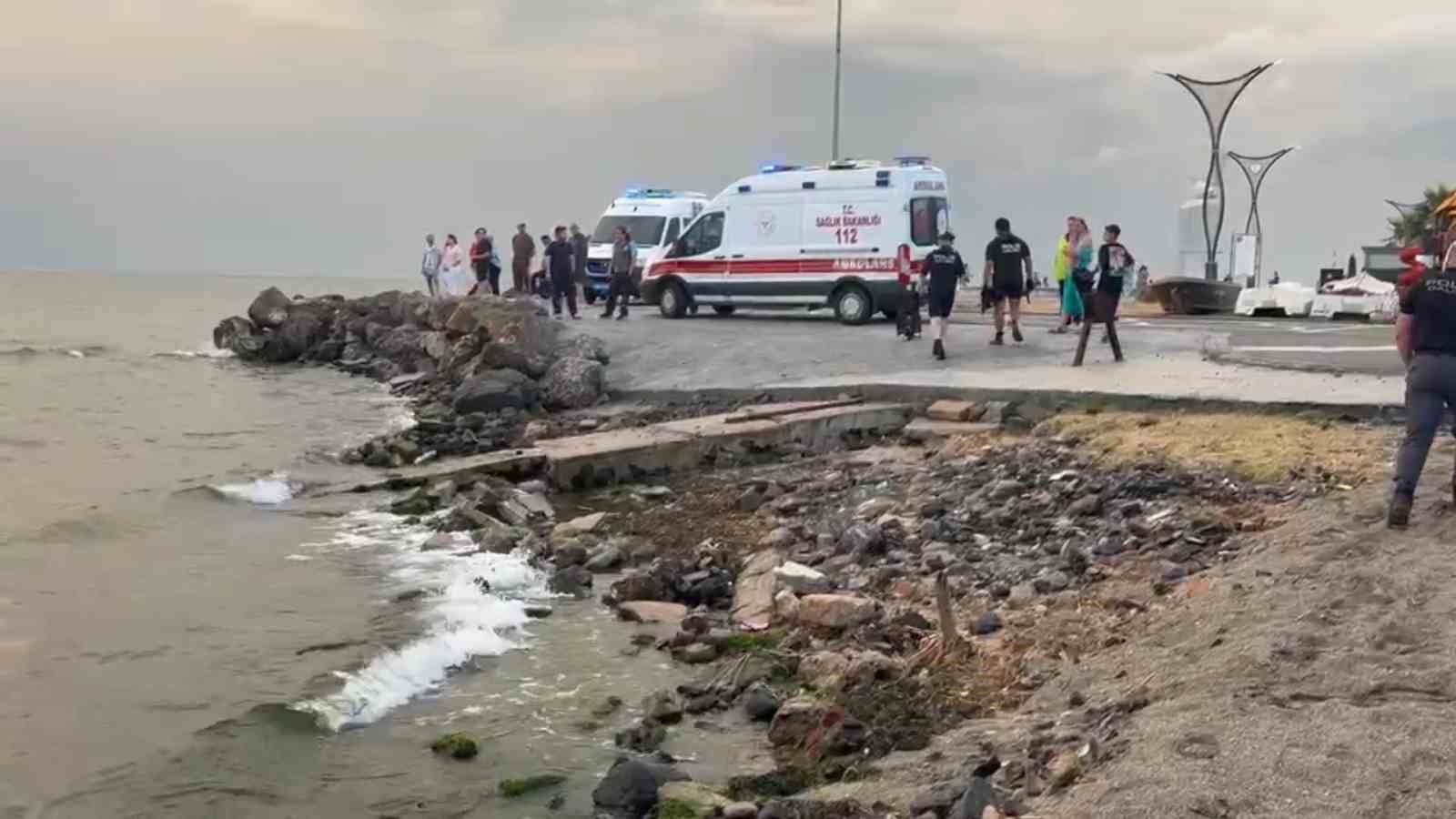 Tekirdağ’da denizde bir kişinin kaybolduğu ihbarı ekipleri seferber etti
