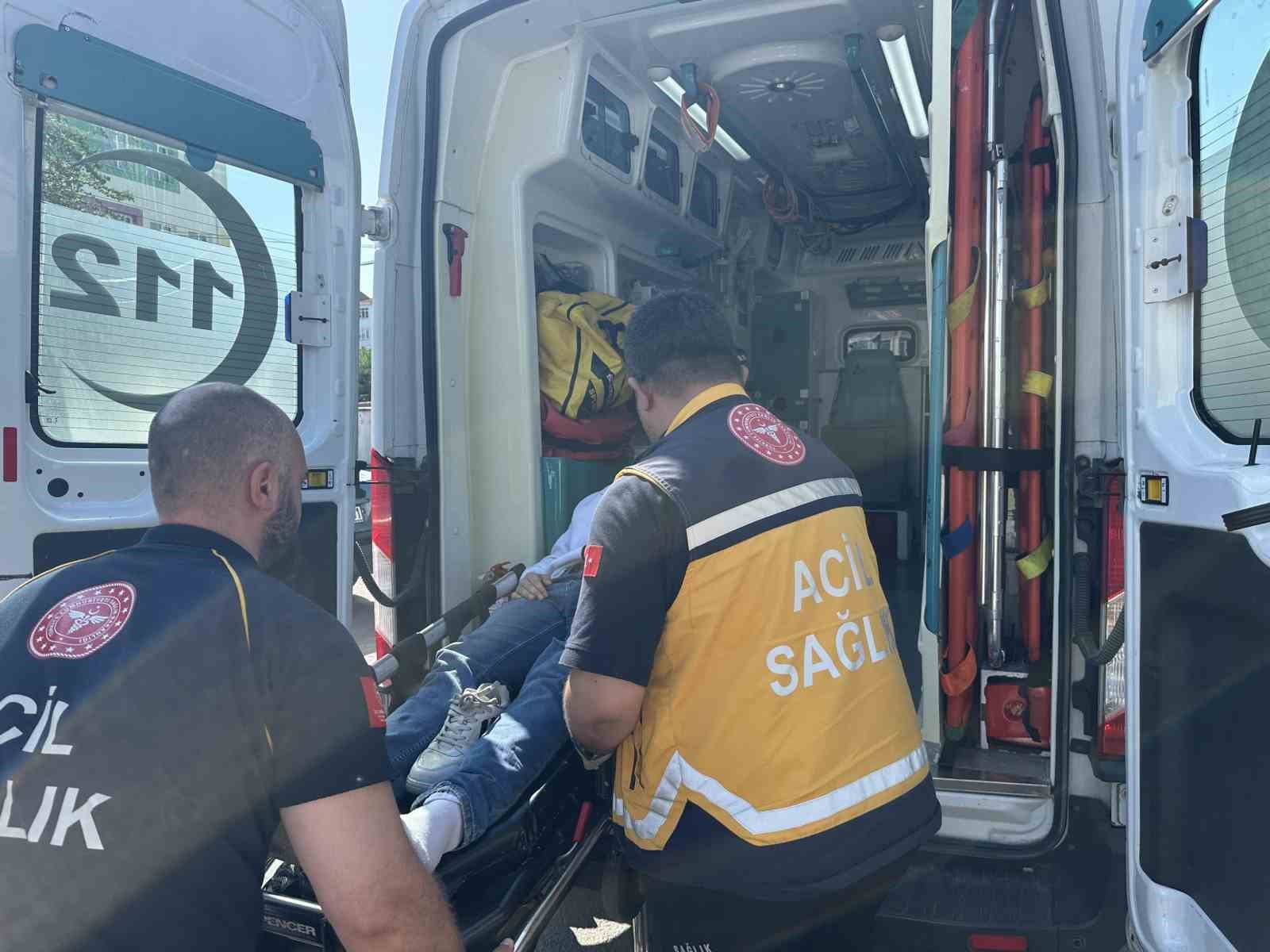 Tekirdağ’da trafik kazası: 1 yaralı
