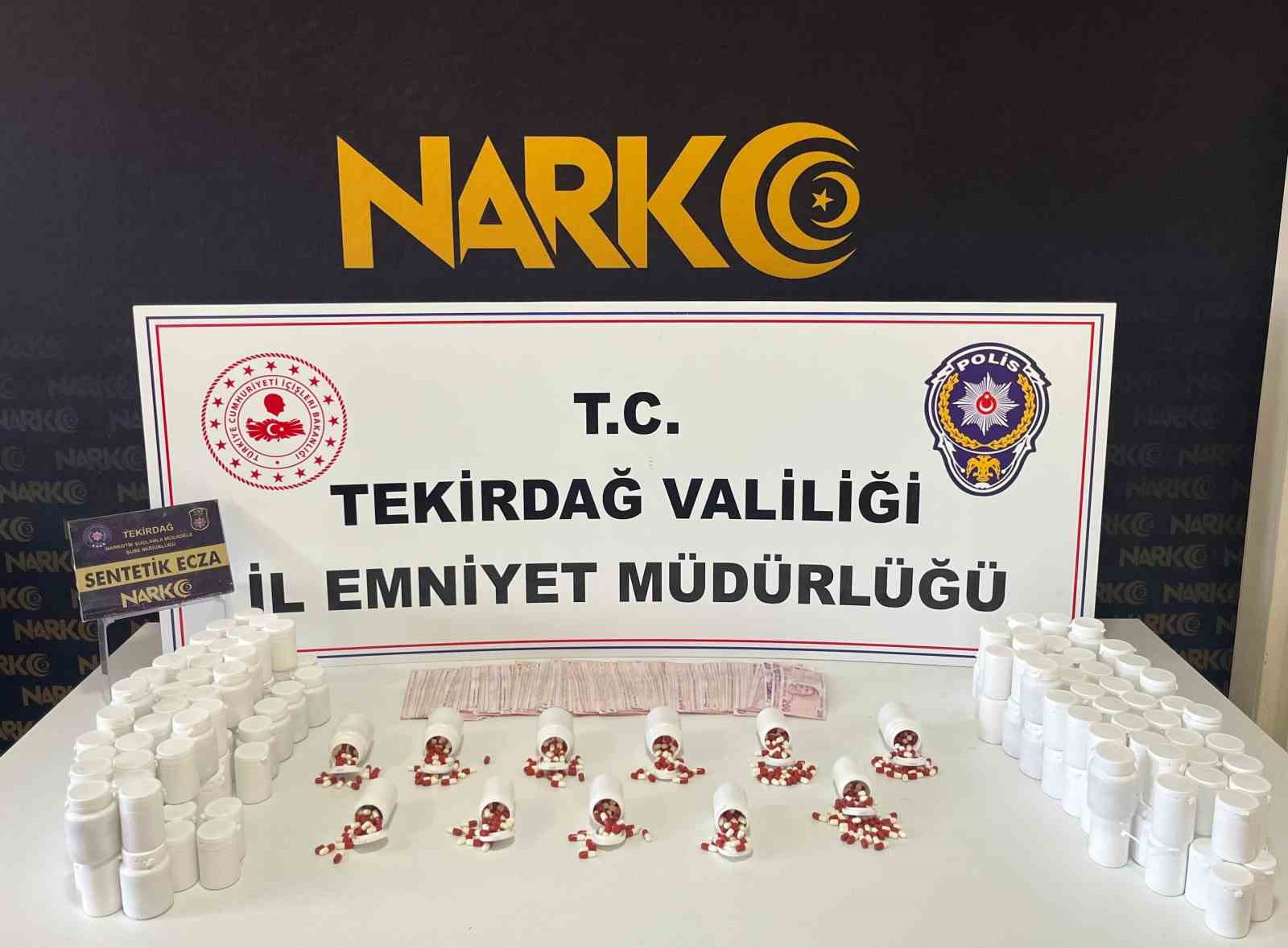 Tekirdağ’da uyuşturucu operasyonları: 8 tutuklama
